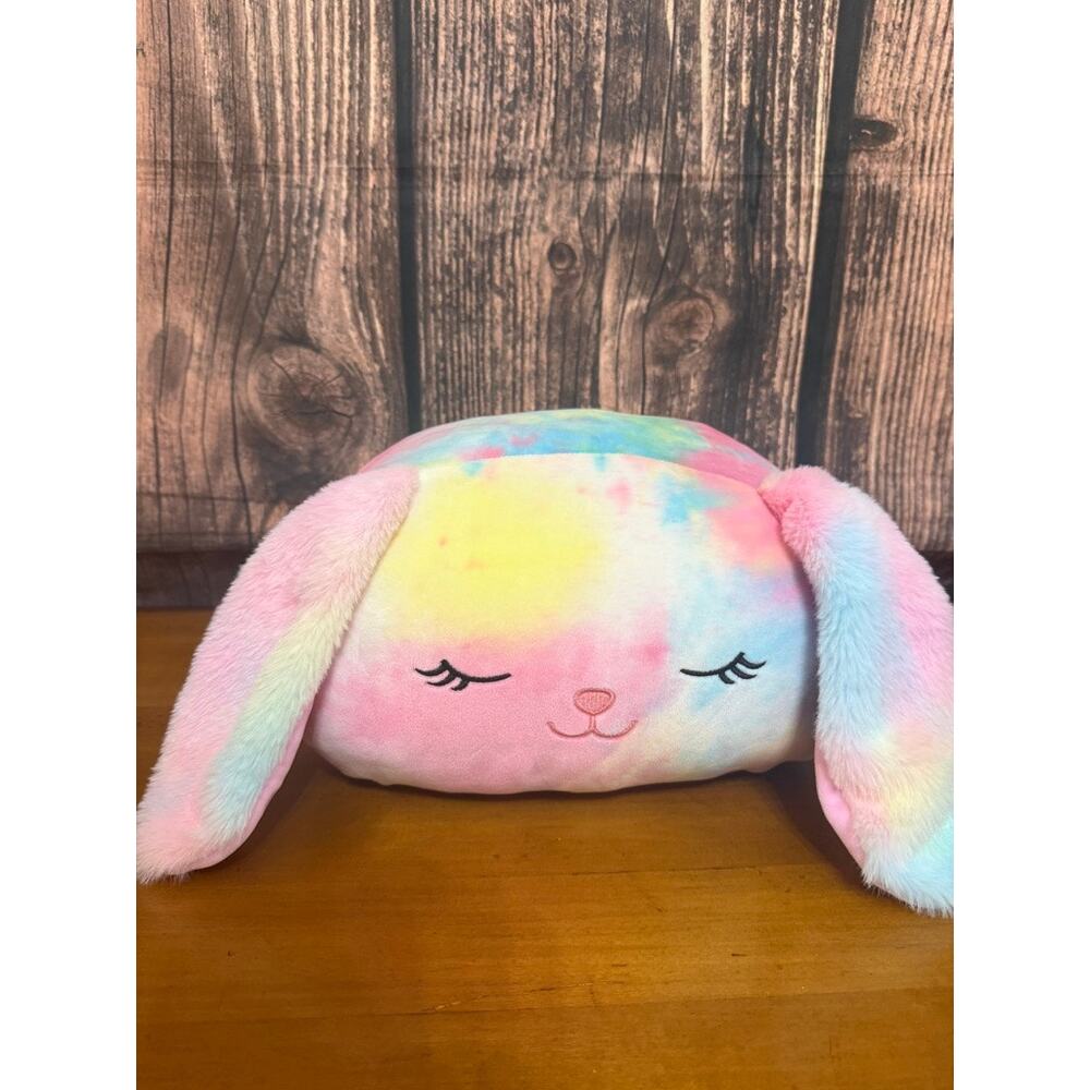 Squishmallows 12" Candy Rainbow Tie-Dye Bunny Plush Toy‎